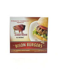 Load image into Gallery viewer, Bison 100% Burgers, 5.3 oz. (6 count)