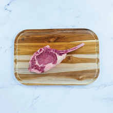 Load image into Gallery viewer, Bison Tomahawk Bone-in Chops, 30 oz avg (2 count)