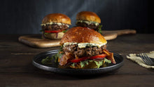 Load image into Gallery viewer, Bison 100% Burgers, 5.3 oz. (12 packs of 3, 36 count)