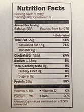 Load image into Gallery viewer, Bison 100% Burgers, 5.3 oz. (12 packs of 3, 36 count)