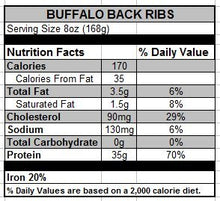 Load image into Gallery viewer, Bison Back Ribs, 40 oz. (4 count) Total 160 oz.