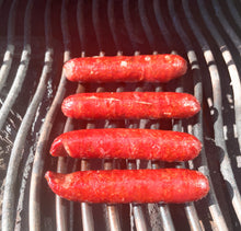 Load image into Gallery viewer, Bison 100% Hot Dogs - 60 - 2 oz. (10 Gourmet packages)
