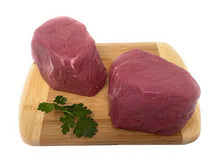 Load image into Gallery viewer, Bison Filet Mignon Tenderloin Steaks, 8 oz (2 count)
