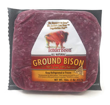 Load image into Gallery viewer, Ground Bison 90% Lean, 16 oz (12 count)

