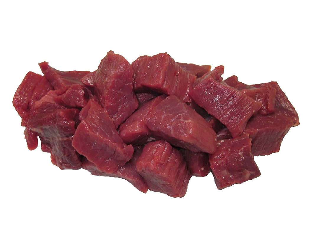 Bison Steak Tips Meat, 5 lbs. (2 count) 160 oz.
