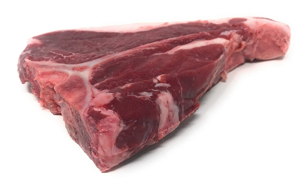 Bison T-bone steaks, 14-16 oz (count 4)
